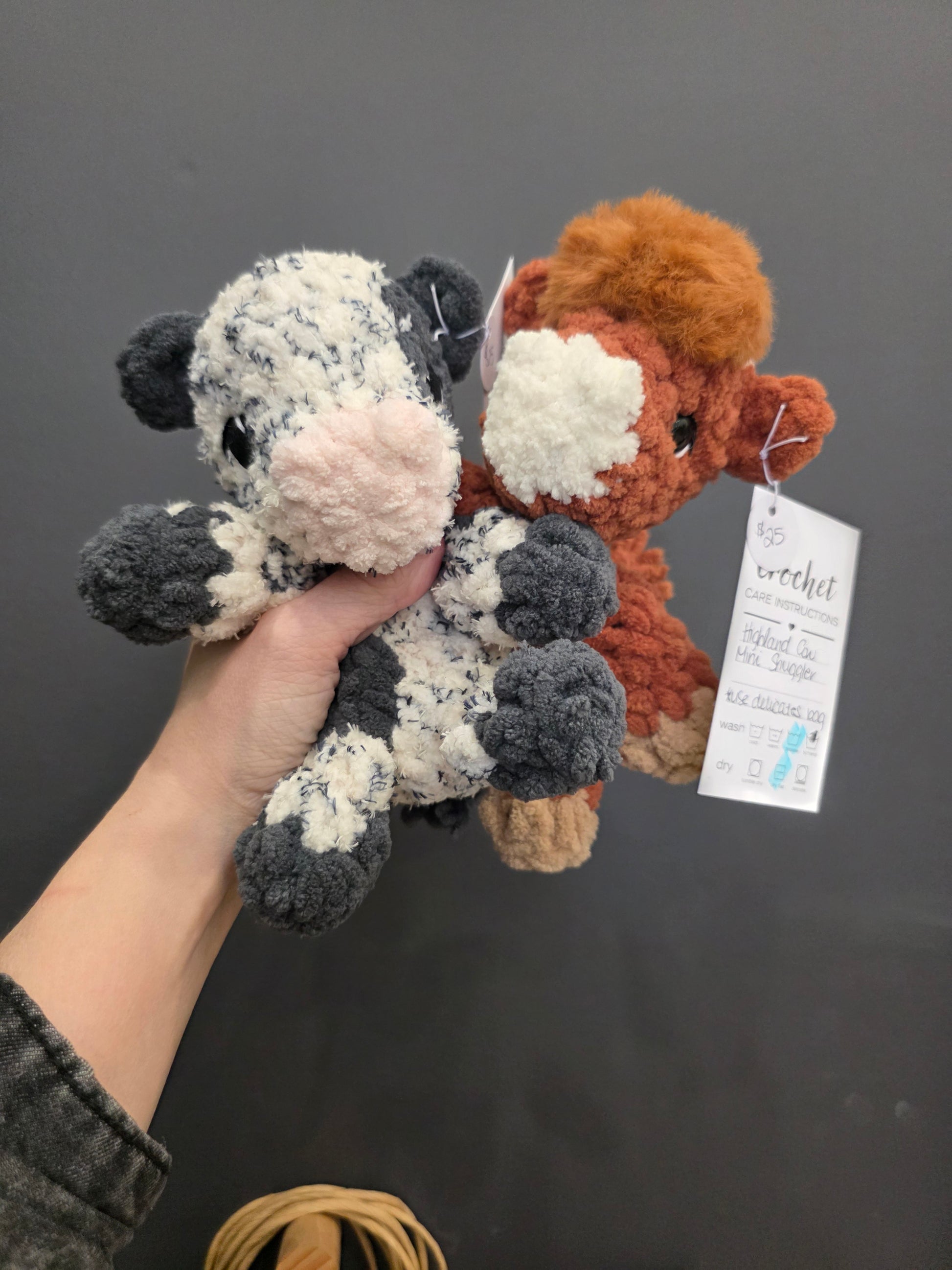 Mini Cow Snuggler