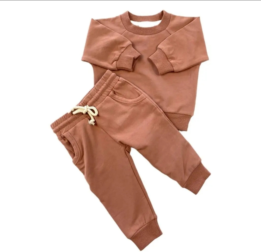 Sweat Suit- Desert Pink