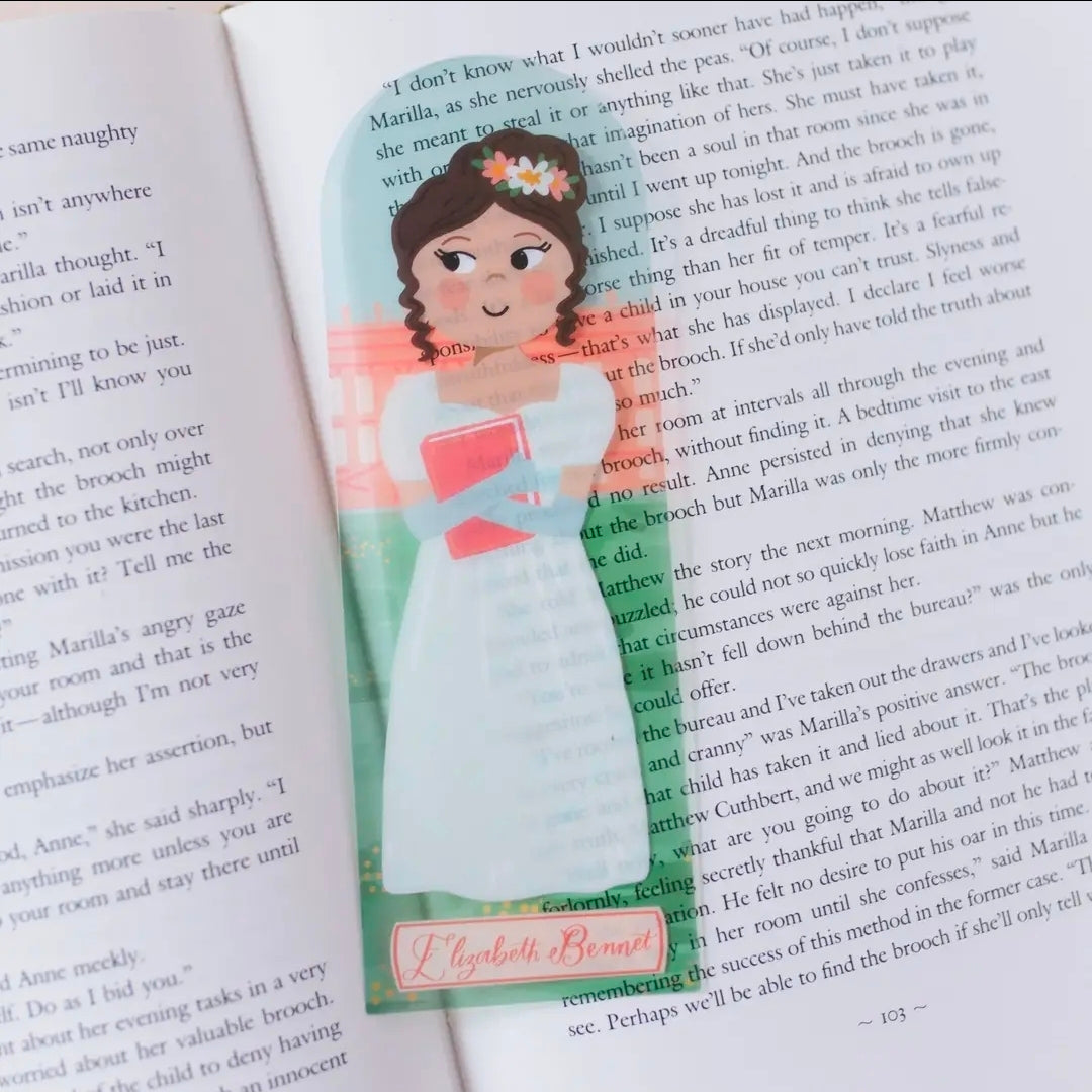 Pride and Prejudice Elizebeth Bennet Acetate Bookmark