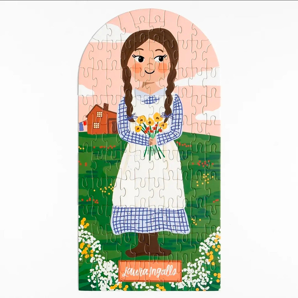 Laura Ingalls- 100 Piece Jigsaw Puzzle