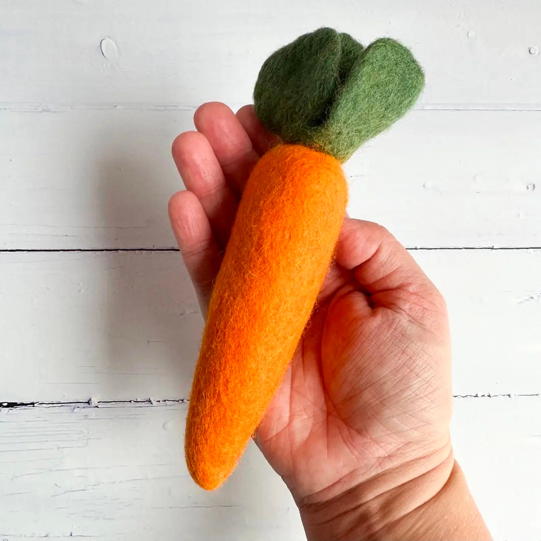 Felt Large Carrot
