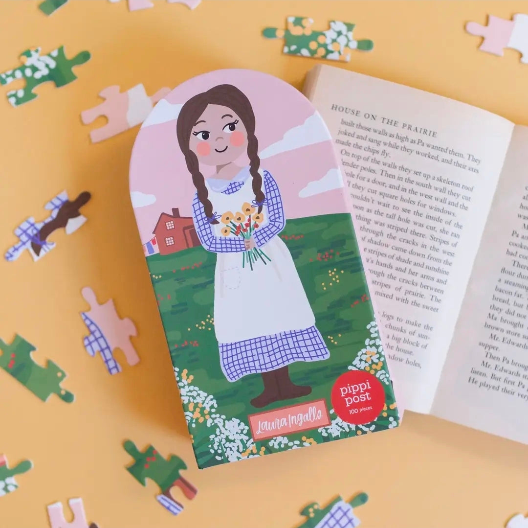 Laura Ingalls- 100 Piece Jigsaw Puzzle