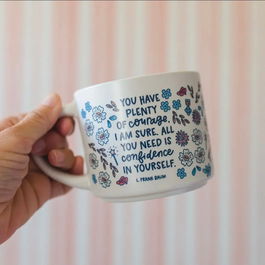 Plenty of Courage Wizard of Oz Ceramic Mug