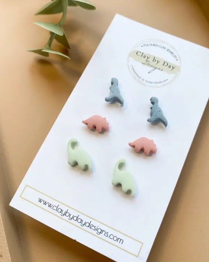 Clay Stud Earring Sets
