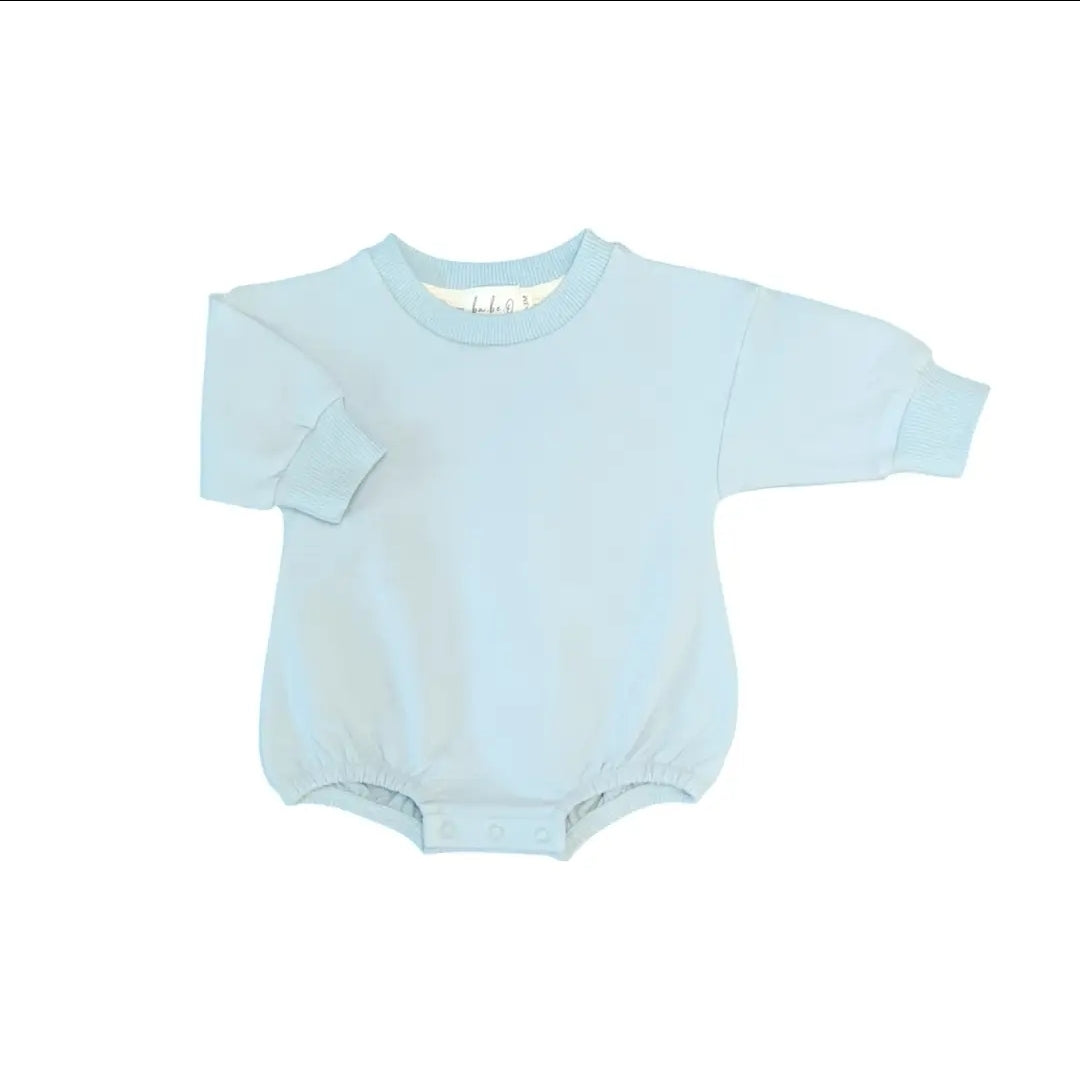 Bubble Romper- seamfoam
