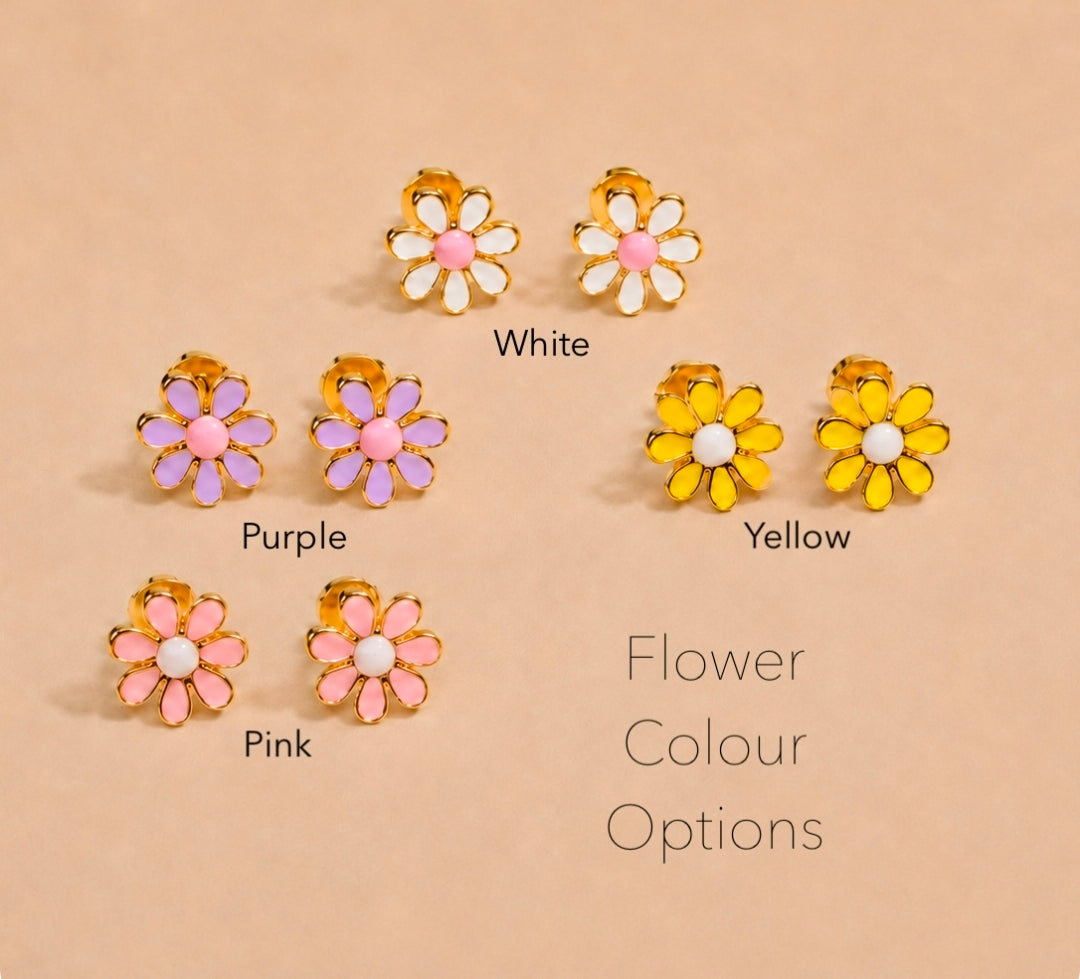 Youth Flower Stud Earrings