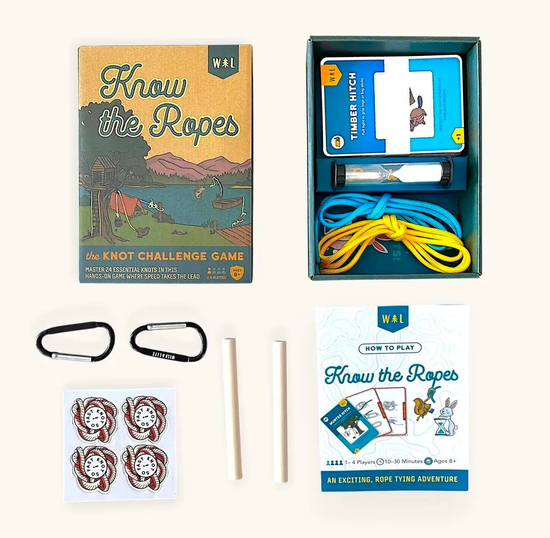 Know the Ropes- Kids Knot Tying Game