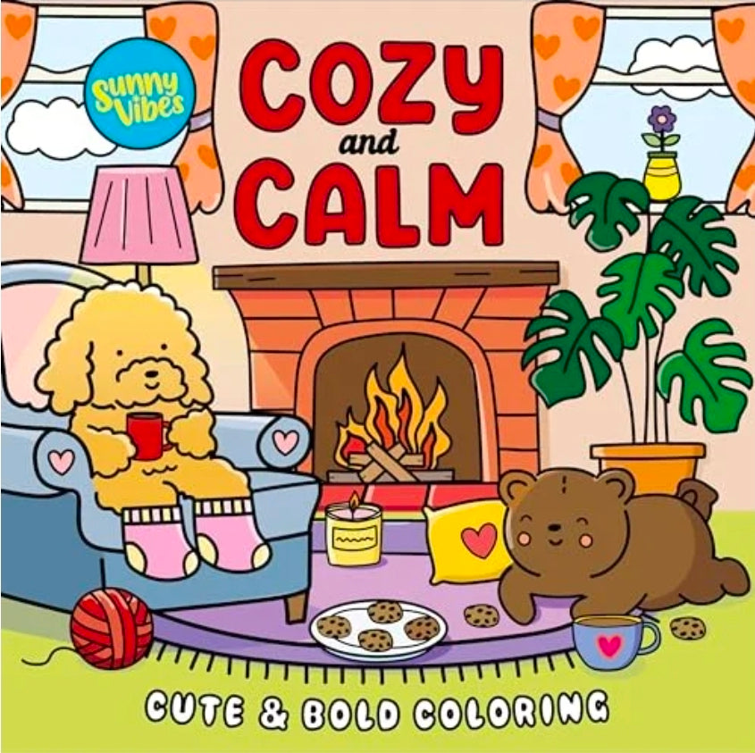 Cozy and Calm Coloring Book