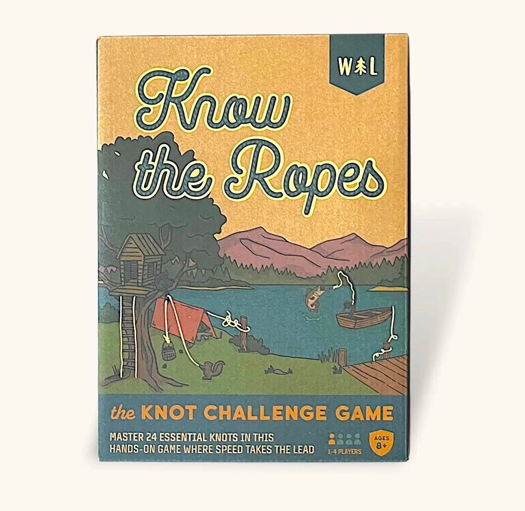 Know the Ropes- Kids Knot Tying Game