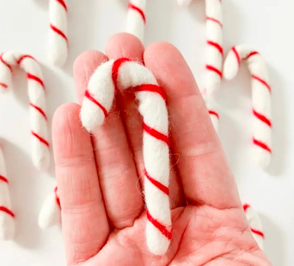 Felt Candy Cane