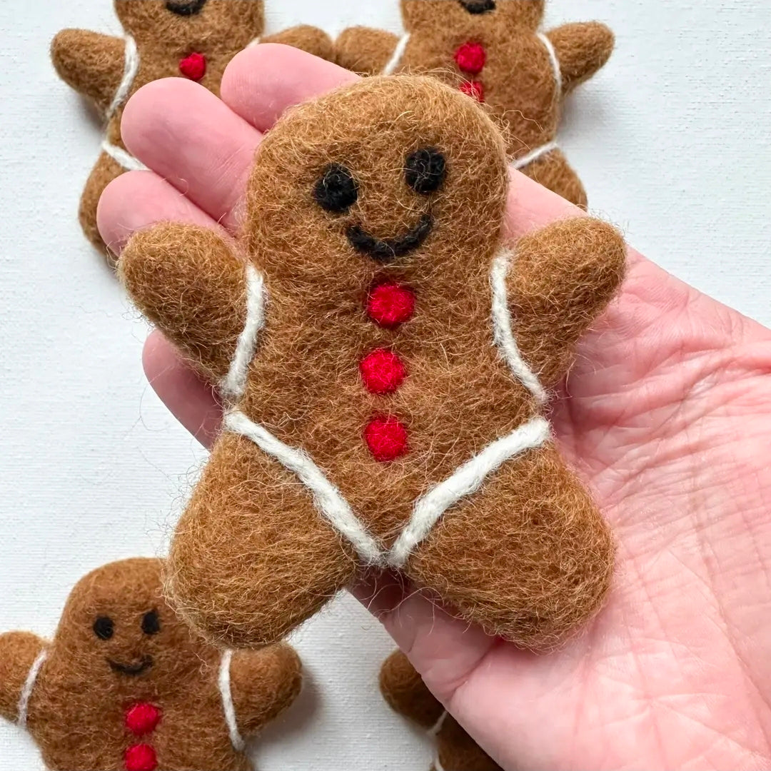 Felt Gingerbread Man