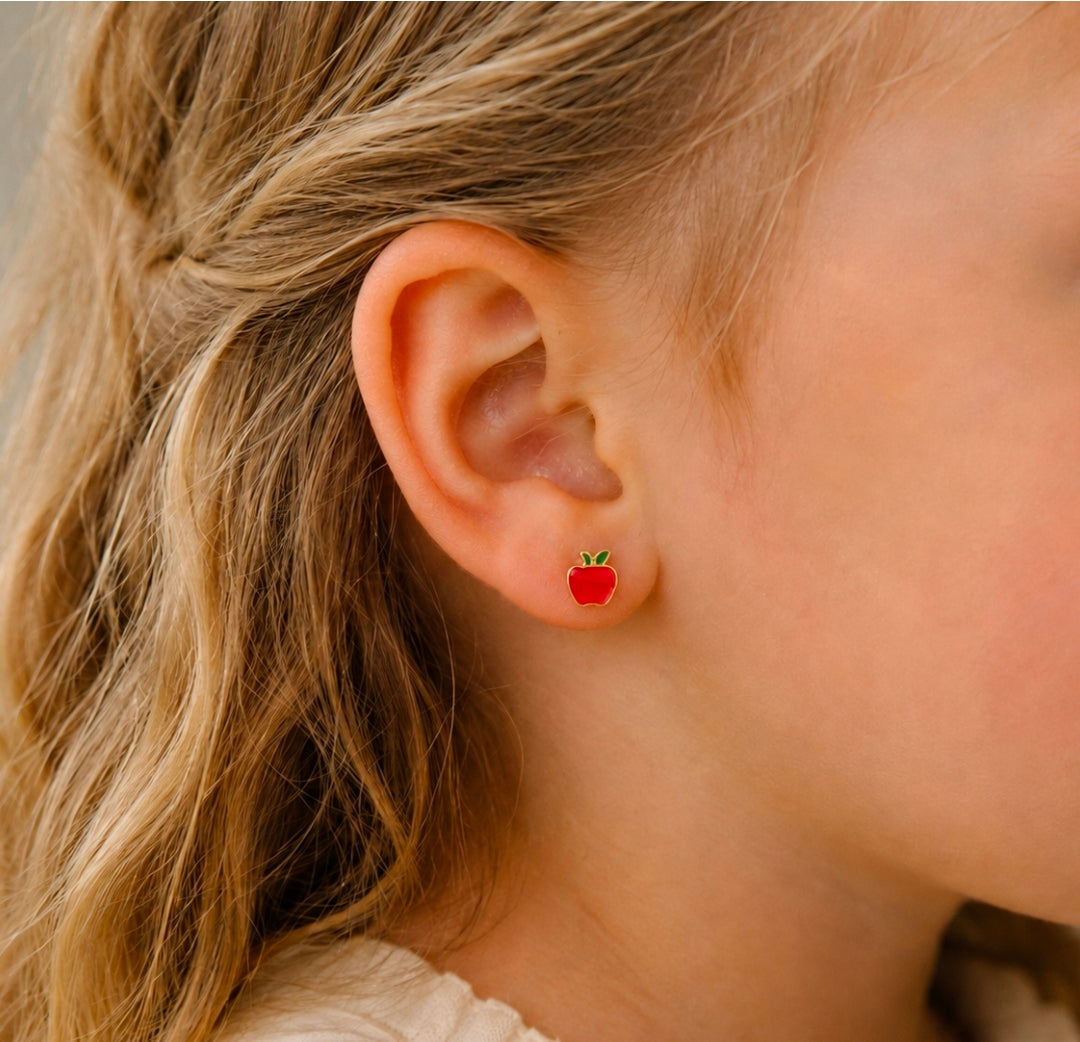 Youth Apple Studs
