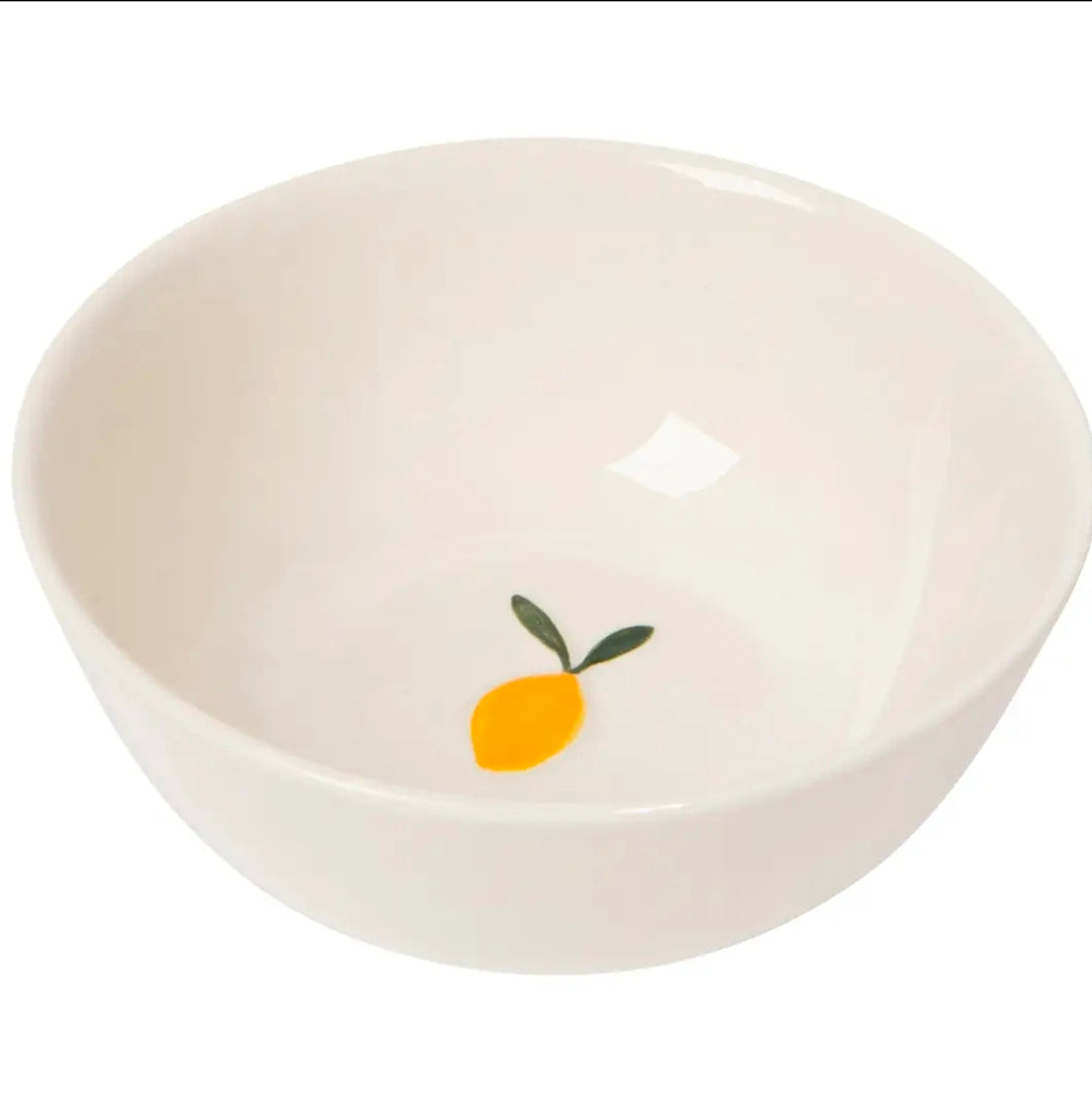 Lemon Embossed Bowl