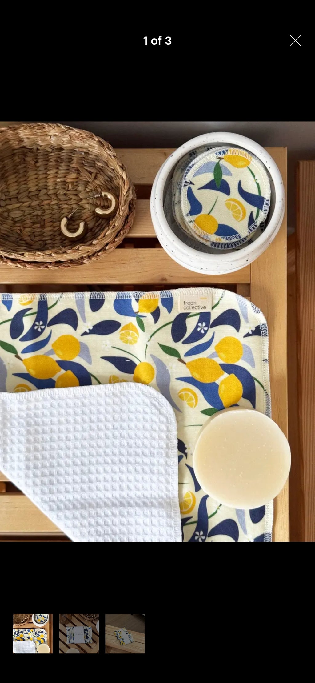 Organic Cotton Face Cloth