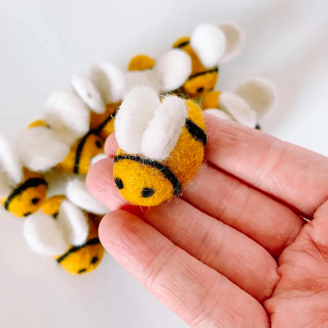 Felt Bees