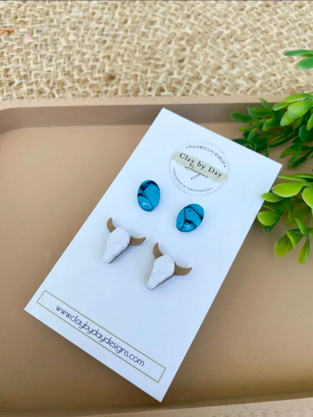 Clay Stud Earring Sets