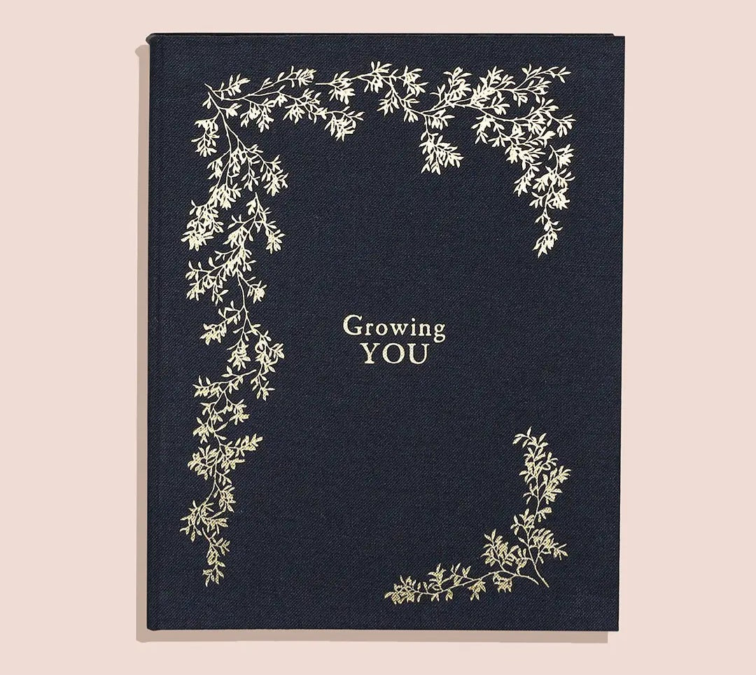 Growing you: Pregnancy guided Journal Keepsake Book