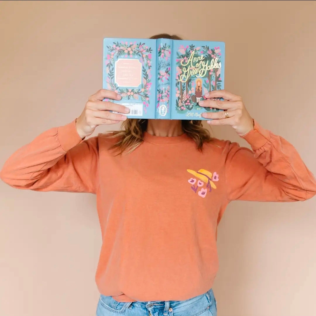 Octobers Anne of Green Gables Long Sleeve Tee- Yam