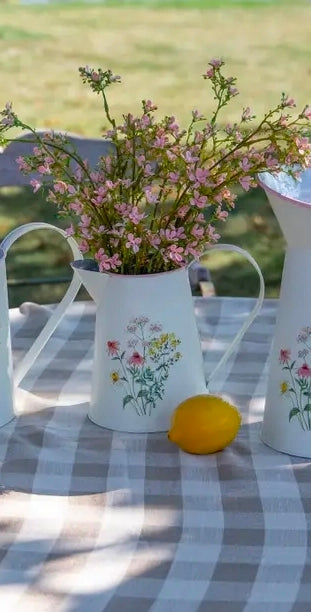 Floral Embossed Pitcher