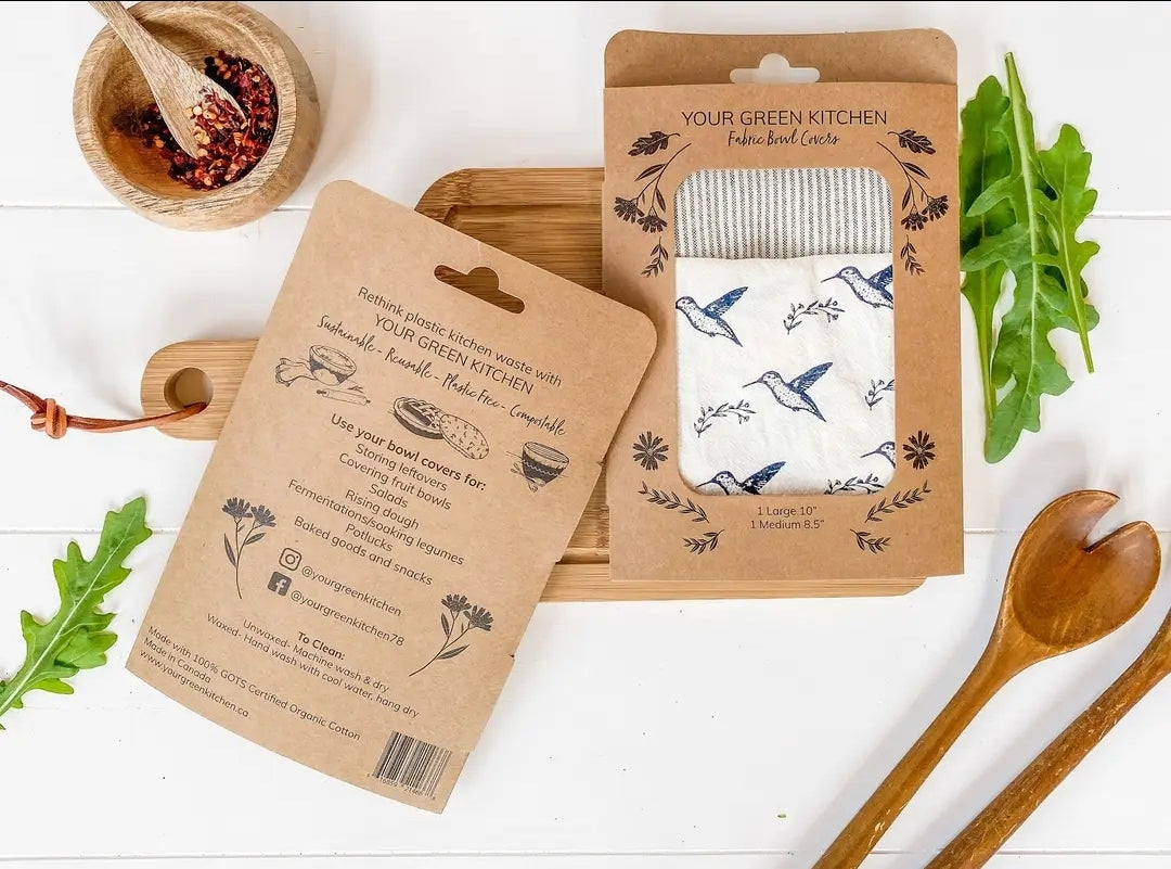 Bowl Covers- Hummingbirds
