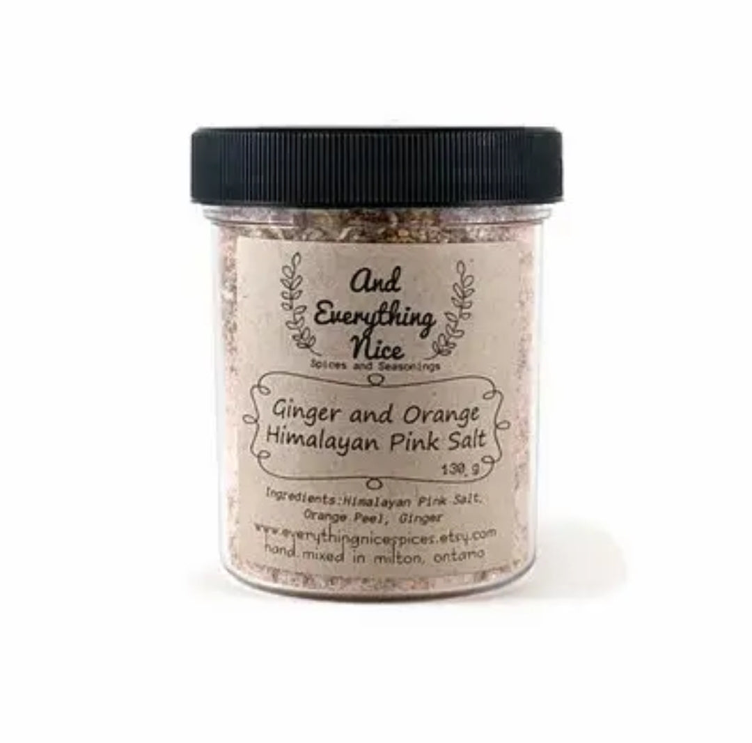 Ginger + Orange Himalayan Pink Salt