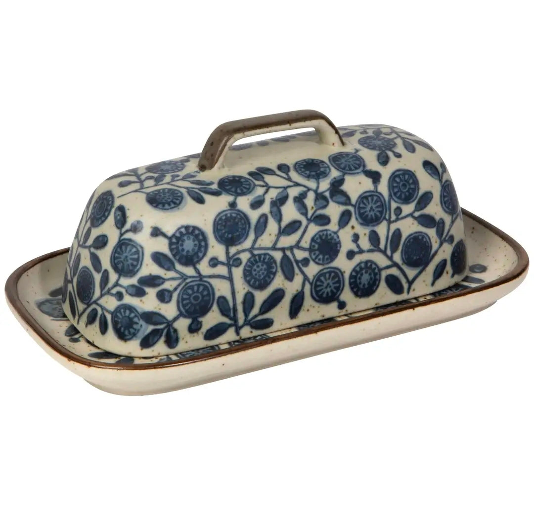 Heirloom Calendula Element Butter Dish