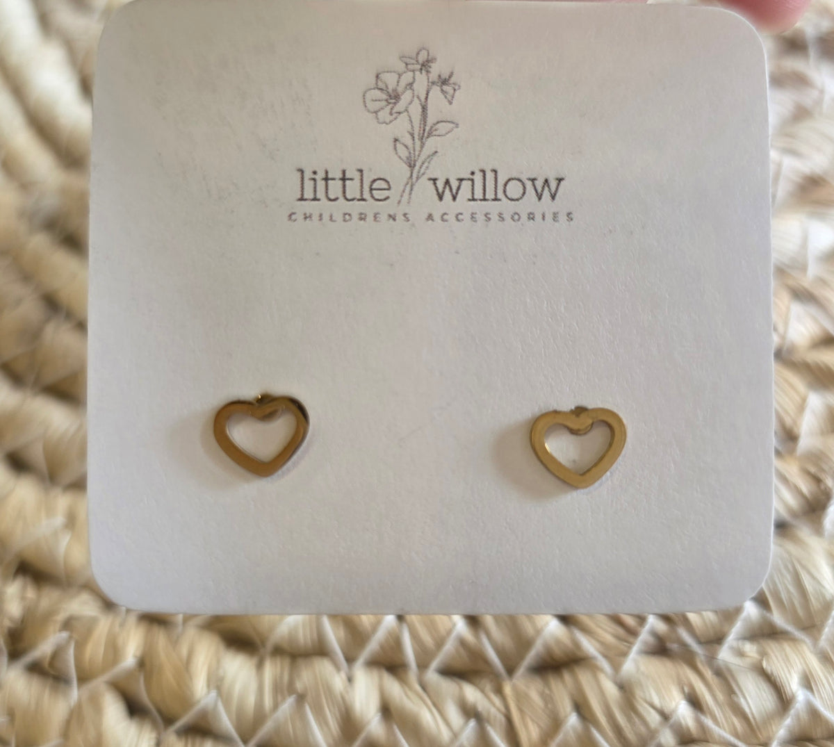 Youth Heart Studs