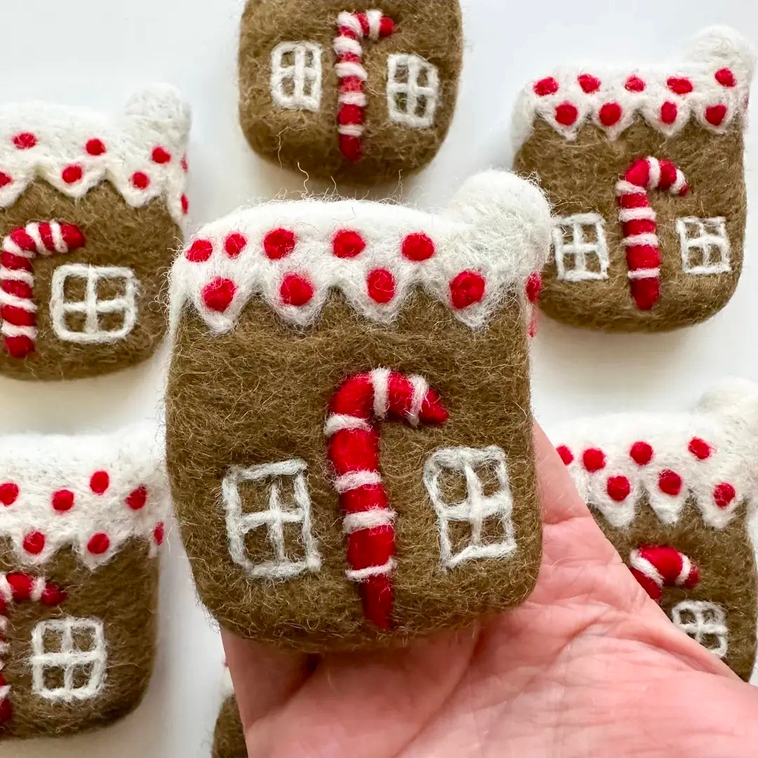 Felt Gingerbread House